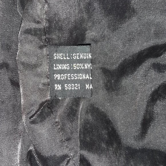 Michael Jackson Thriller Leather Jacket 42 Mens S/M - Picture 7 of 9